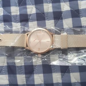 Watch- rose gold